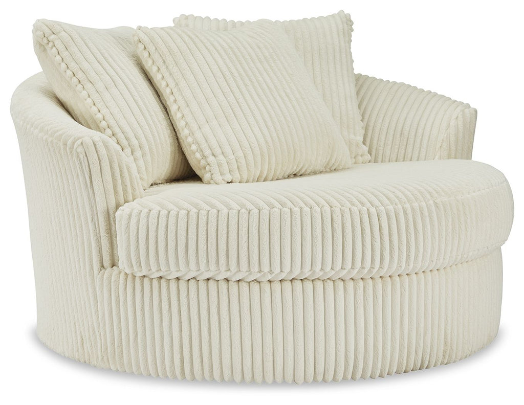 Oversized Swivel Accent Chair