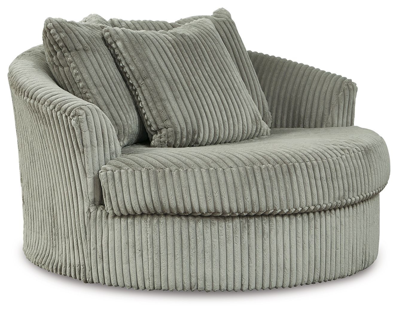 Oversized Swivel Accent Chair